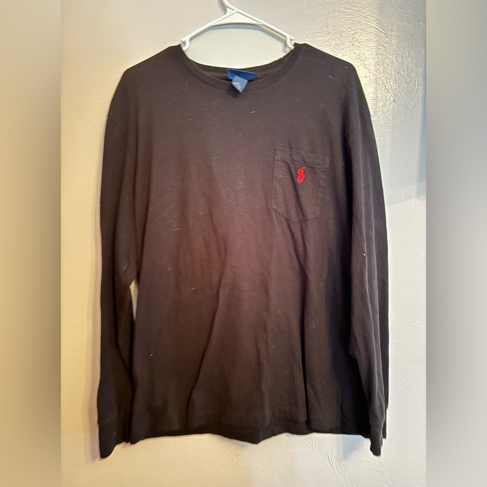 Ralph Lauren Black Long Sleeve Tee